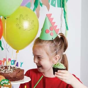 Dinosaur Party Hat craft activity