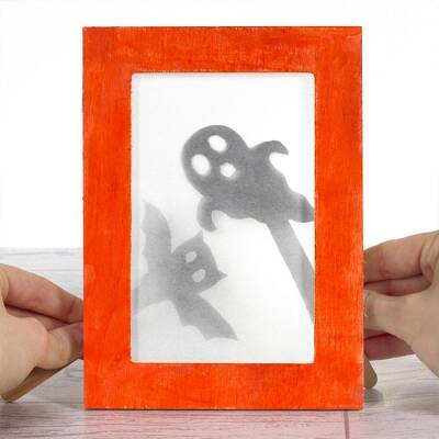 Halloween Shadow Puppets craft activity