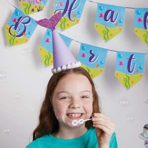 Mermaid Party Hat craft activity