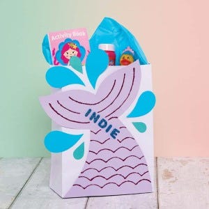 Mermaid Party Bag craft activity