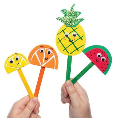 Fruit Puppets craft activity