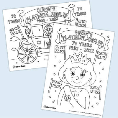 Queen’s Platinum Jubilee Posters craft activity