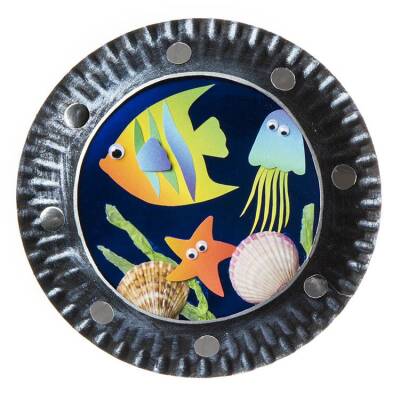 Porthole Ocean Scene craft activity