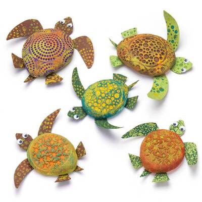 Patterned Sea Turtles craft activity
