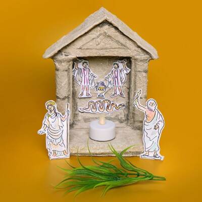 Roman House Shrine craft activity