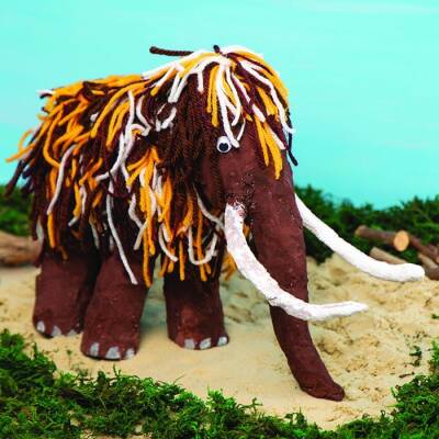 Woolly Mammoth craft activity