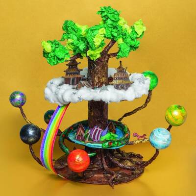Viking World Tree craft activity