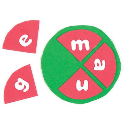 Fruit Slice Word Game craft activity