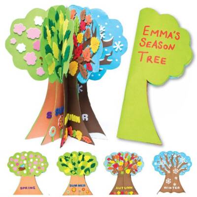 Season Tree Project craft activity