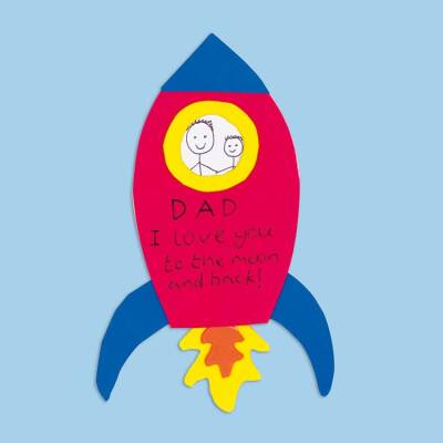 Rocket Magnet craft activity