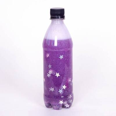 Galaxy Sensory Bottles craft activity