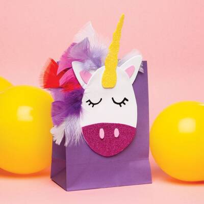 Unicorn Gift Bag craft activity