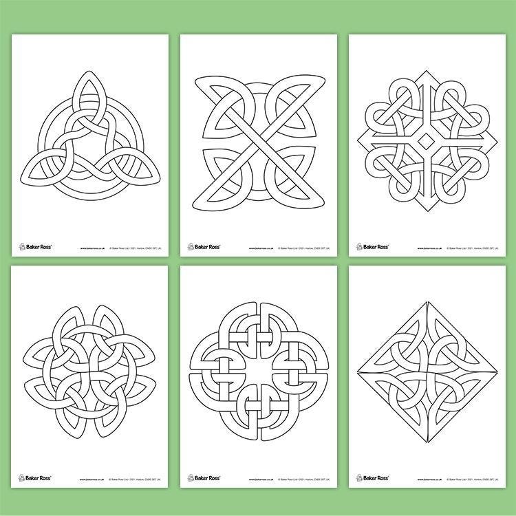 Celtic Pattern craft activity