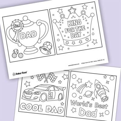Father’s Day Pictures craft activity