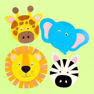 Jungle Paper Plates craft activity