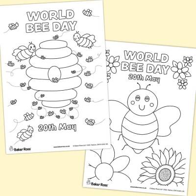 World Bee Day Posters craft activity