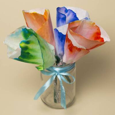Chromatography Experiment & Flowers craft activity