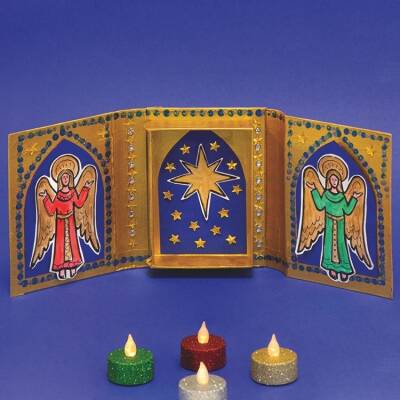 Medieval Triptych craft activity