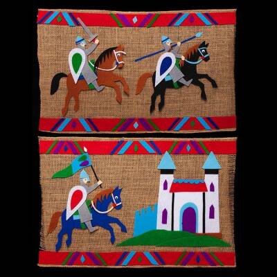 Medieval Wall Frieze craft activity