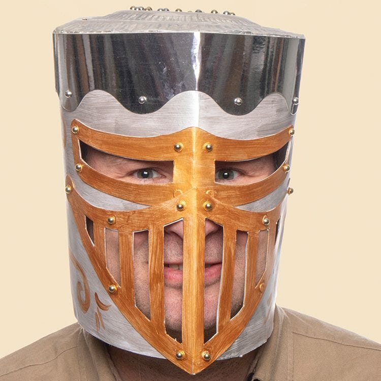 Knight’s Helmet craft activity
