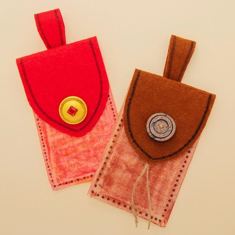 Medieval Belt Purse craft activity