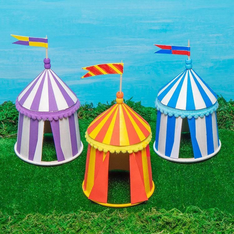 Medieval Pavilion craft activity