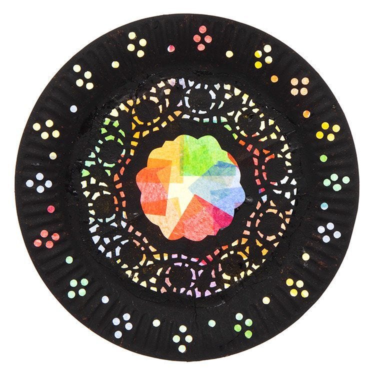 Rose Window craft activity