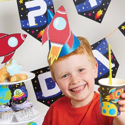 Rocket Party Hat craft activity