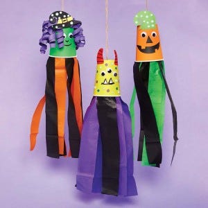 Halloween Wind Catchers Decorations craft activity
