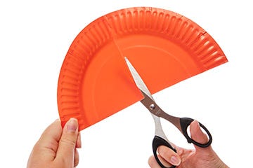 Rocking Paper Plate Santa and Elf step image