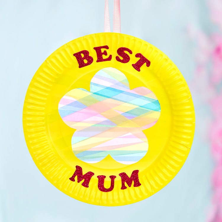 Mother’s Day Suncatcher craft activity