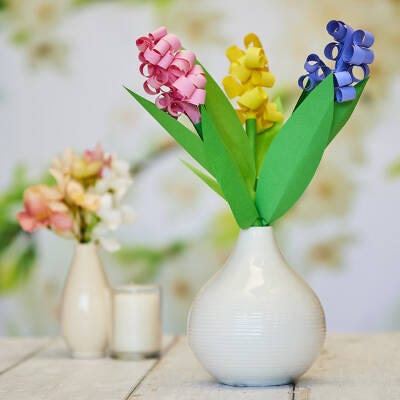 Paper Hyacinths craft activity