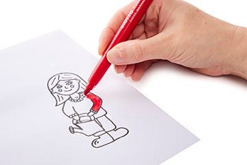 Interactive Flower Paper Plate step image