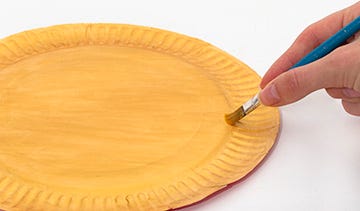 Paper Plate Royal Coach step image