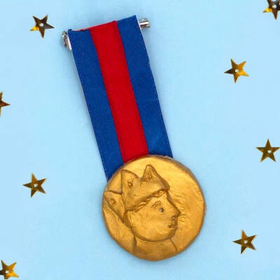 Coronation Medal craft activity
