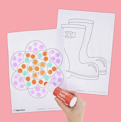 Spring Dot Marker Painting craft activity