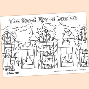 The Great Fire Of London craft activity