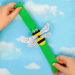 Moving Wings Honeybee craft activity