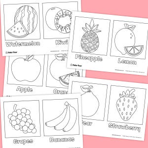 Fruit Pictures craft activity