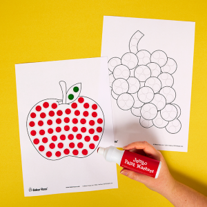 Fruit Dot Marker Pictures craft activity