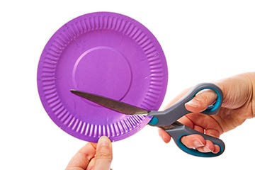 Paper Plate Witch House step image