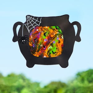 Cauldron Suncatchers craft activity