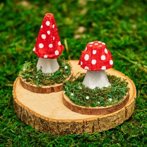 Egg Box Toadstools craft activity
