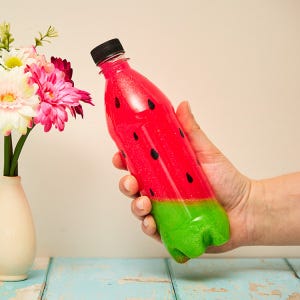 Watermelon Sensory Bottle craft activity