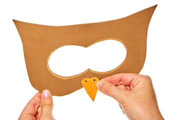 Owl Lantern step image