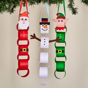Christmas Paper Chains craft activity