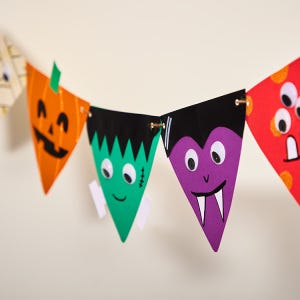 Halloween Bunting craft activity