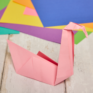 Origami Swan   craft activity