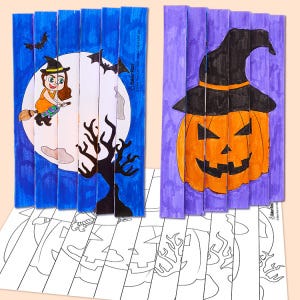 Halloween Agamograph craft activity