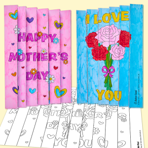 Mother’s Day Agamograph craft activity